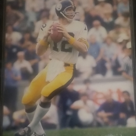 Steelers Terry Bradshaw plaque - Picture 3 of 5